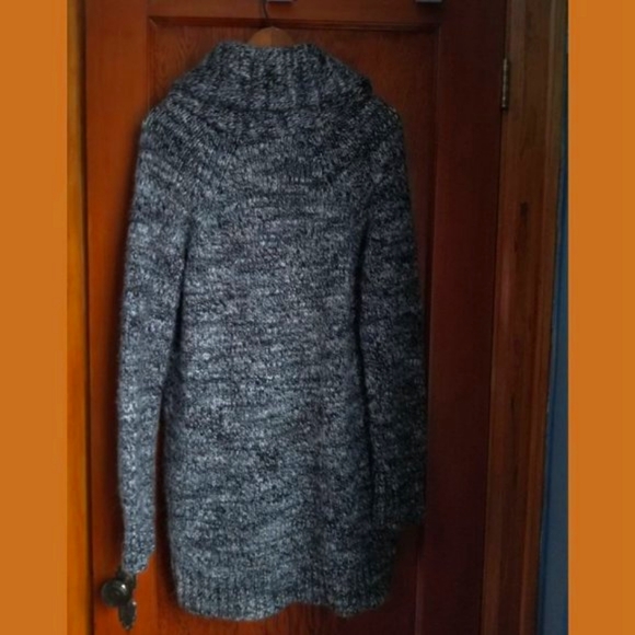 Warm, unisex S, M, L, zip jacket/sweater vintage, alpaca wool, Wilfred Free grey - Picture 3 of 8